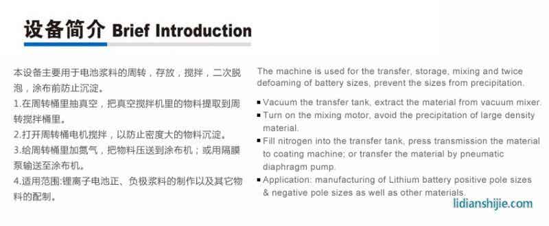 鵬翼化工機械 漿料中轉罐