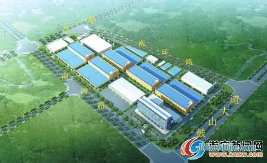 新鋰想5萬噸正極材料項目規(guī)劃效果圖