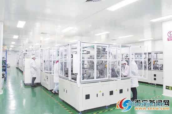 綠鑫科技生產(chǎn)車間