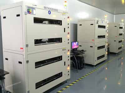 恒翼能 鋰電設(shè)備 圓柱鋰離子電池化成分容針床