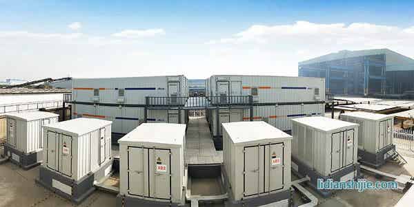 陽光電源儲能系統應用于國內最大用戶側鋰電儲能項目