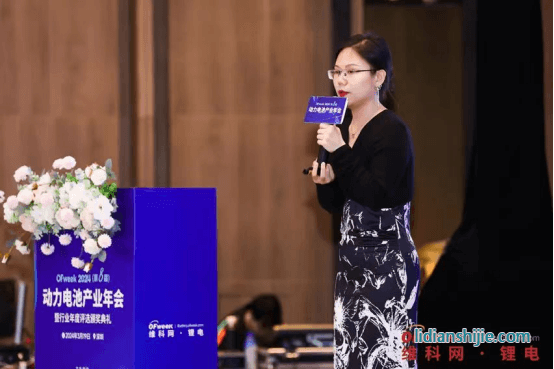 比克電池產(chǎn)品經(jīng)理郭馨璐博士