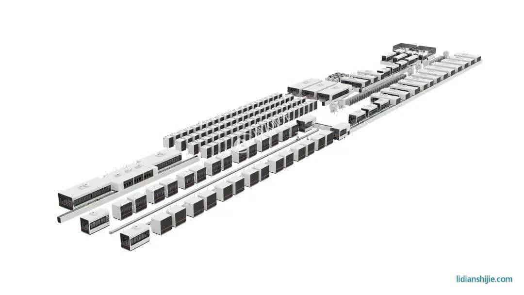 逸飛激光150PPM圓柱全極耳智能生產(chǎn)線(xiàn)