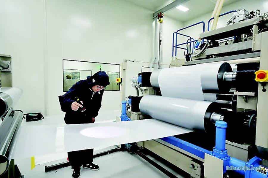 厚生鋰電池隔膜項目一號廠房