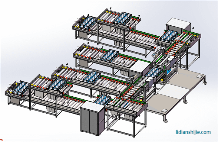 匯興智造鋰電池生產線