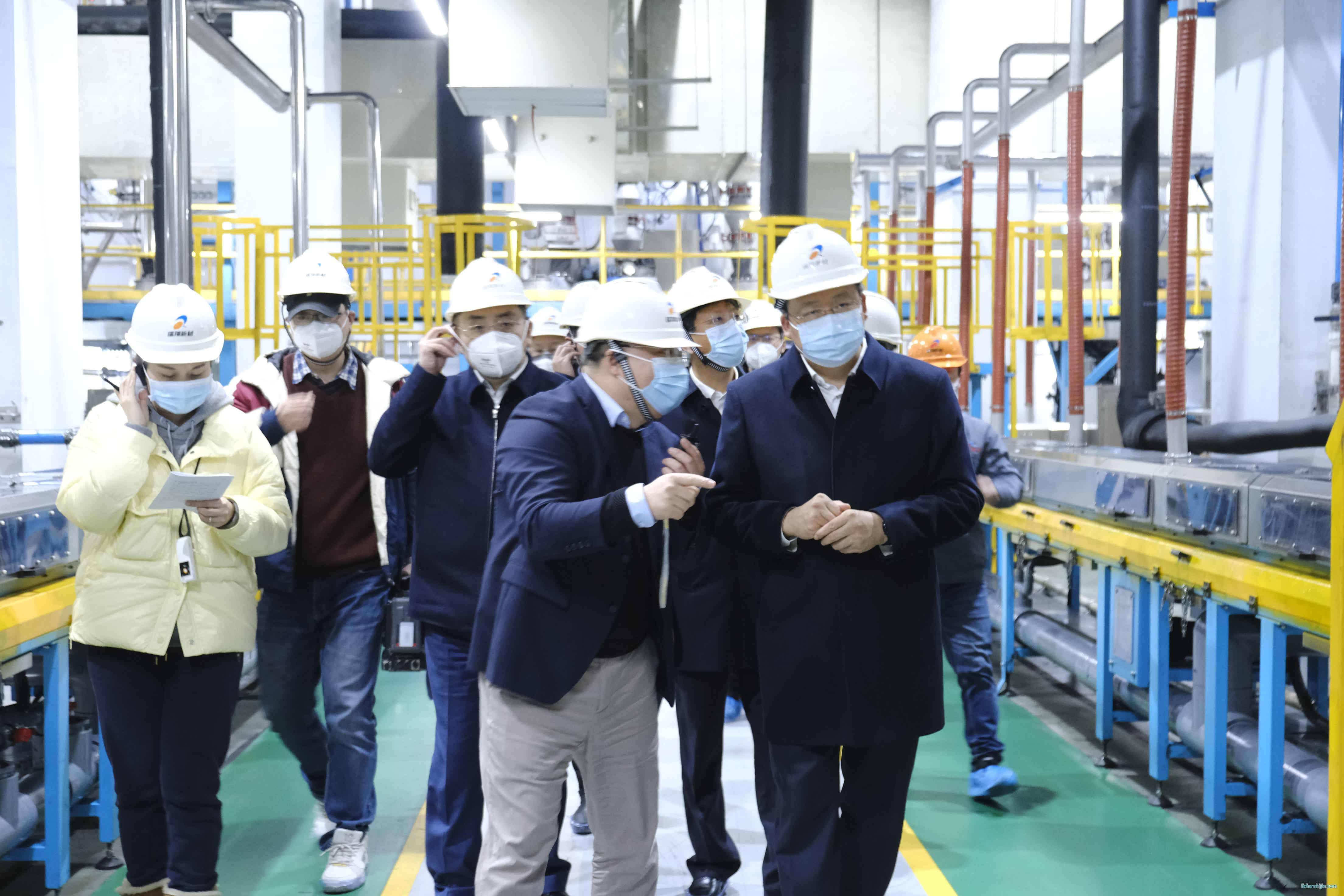 南通市委副書記、代市長吳新明來瑞翔新材調研 南通市委副書記、代市長吳新明來瑞翔新材調研