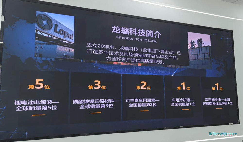 全球排名前列的新能源鋰電池磷酸鐵鋰正極材料供應商——龍蟠科技